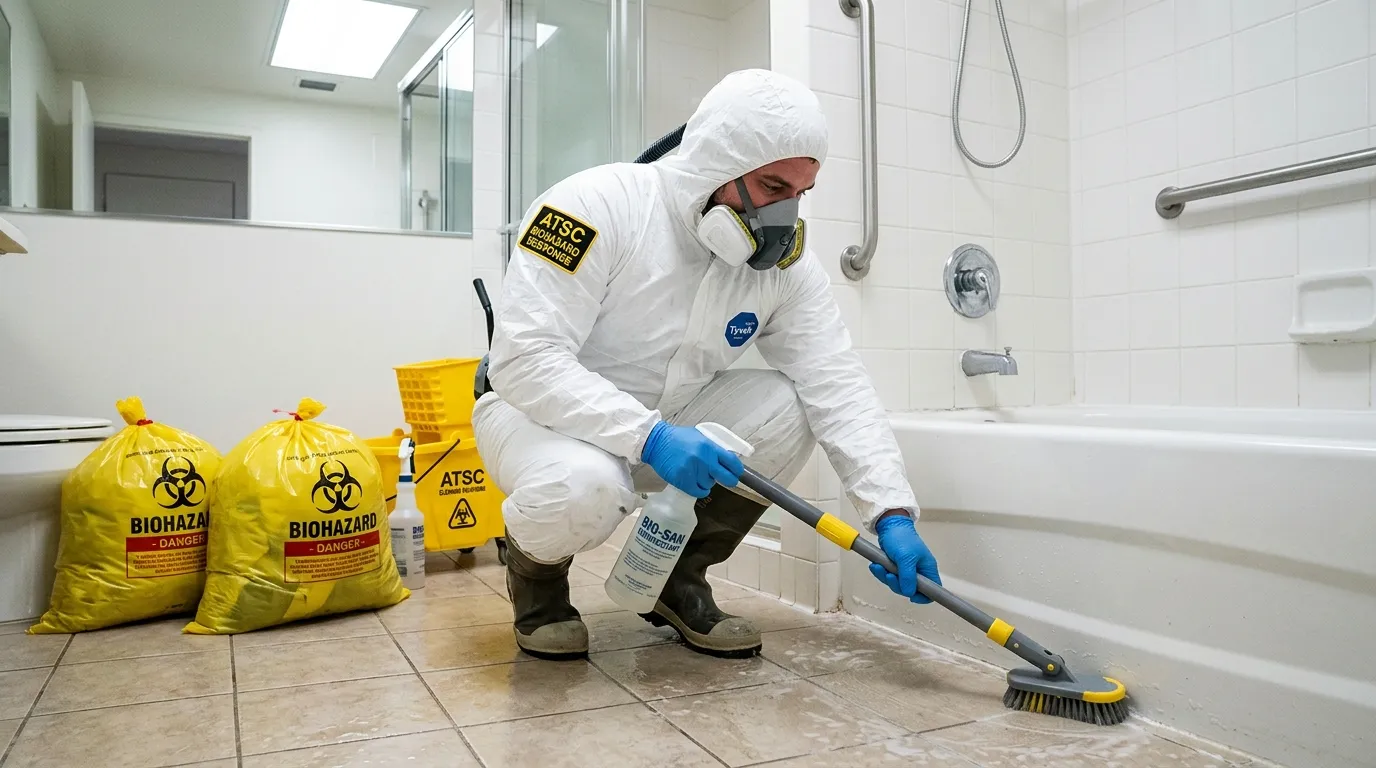 Decontamination equipment deployed for Blood Cleanup in Port Lavaca